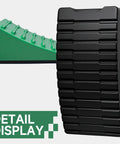Bulletproof 2 Pack Rv Leveling Blocks With Triple Grip Non Slip Base Heavy Duty Polypropylene shown in detail display.