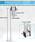 Heavy Duty Stainless Steel Exhaust Hanger Kit Universal Four Pack Three Eighths Inch Rod Eleven Inch Long Weld On Brackets diagram