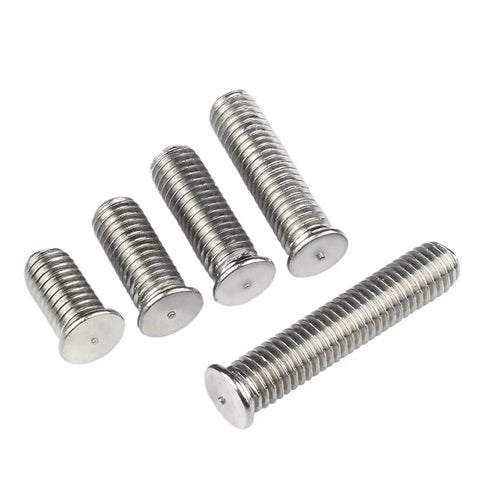 Bulletproof 316 Marine Grade Stainless Steel Weld Studs For Heavy Duty DIY Workshop Gear Flat Head Fasteners In M4 M5 M6 M8 Models Rock Solid Build Quality Guaranteed Performance