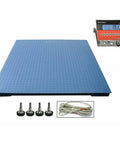 NTEP Certified Explosion Proof Platform Scale Built Tough As Nails Featuring 48X48 Inch Steel Deck with digital display and leveling feet.
