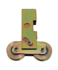 Sliding Deck Door Roller Tandem Assembly With Steel Ball Bearings One And A Quarter Inch For Screen Window Replacement, Heavy Duty Alloy Steel