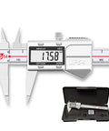 Digital Caliper With Small Point Jaw Stainless Steel Construction For Tiny Grooves And Tight Slots 0 To 6 Inch Measuring Tool display