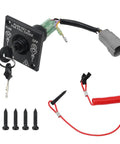 Boat Kill Switch Outboard Ignition Switch Replacement For Johnson BRP Evinrude Boat Motor With Keys And Lanyard