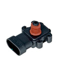 MAP Sensor Replacement For GM Vehicles Plug And Play Fits Chevrolet Astro Impala Silverado Tahoe Buick Lacrosse Lucerne Cadillac Escalade STS Easy Swap With 213-4434 16187556 And Other Compatible Part Numbers black plastic MAP sensor with orange connector