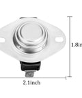 Dryer Repair Kit With 6931EL3001F Thermostat And 6931EL3003D Thermal Fuse Thermostat Replacement Parts For Dryers DIY Friendly Install
