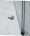 Premium Barn Door Floor Guide Roller Slider Kit With Ridiculously Slick Caster Wheels And Quick Fit Mounting Screws for smooth operation on marble flooring.
