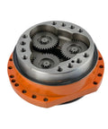 Heavy Duty 6 Axis Robot Reducer Joint Optimized For IRB6640, showing gears and edge in orange casing for stable torque delivery.