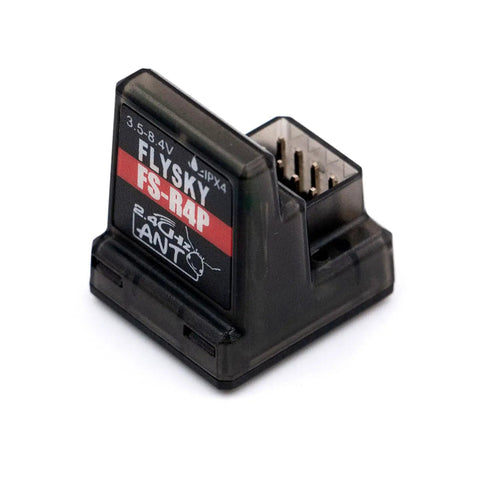 4 Channel 2.4GHz RC Receiver With Single Antenna, PWM Output, ANT Protocol, plug-and-play design, FS-G7P, FS-ST8 compatible