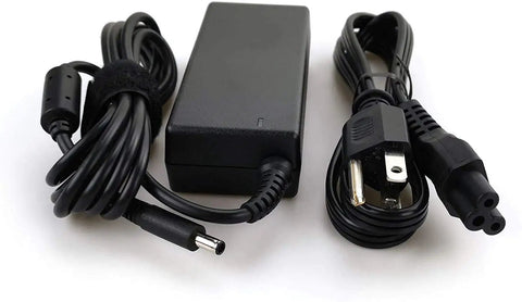 Inspiron Laptop Charger 65W 4 5mm Tip AC Power Adapter For Inspiron 13 14 15 3000 5000 7000 Series Laptops With Power Cord Genuine Replacement For On The Go And Home Use Fast Safe Charging black AC adapter with 4.5mm tip and power cord