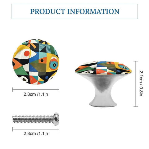 Super Slick Abstract Mid Century Round Cabinet Knobs And Heavy Duty Drawer Pulls For Modern Kitchen Bathroom Vanities dimensions 2.8cm by 2.1cm