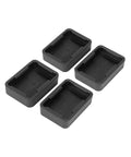 4 Pack Work Protecting Pads For Pony 33500 33900 EZ Hold Bar Clamp Replacement Jaw Pads With Precision Fit, Heavy Duty Cushions For Expandable Bar Clamp Series, Durable Non Marring Pad Set. 50x35x12 mm TPU clamp pads set