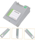 Heavy Duty Wall Mounted Card Holder Rack Boasting Top Notch Slot Layout For Offices And Warehouses with grey slots for organization.