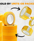 Double Sided Woodworking Tape 6 Pack 1 Inch By 25 Yards For CNC Machines Woodworking Routing And Template Work Pro Grade