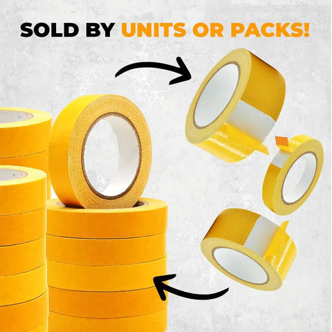 Double Sided Woodworking Tape 6 Pack 1 Inch By 25 Yards For CNC Machines Woodworking Routing And Template Work Pro Grade