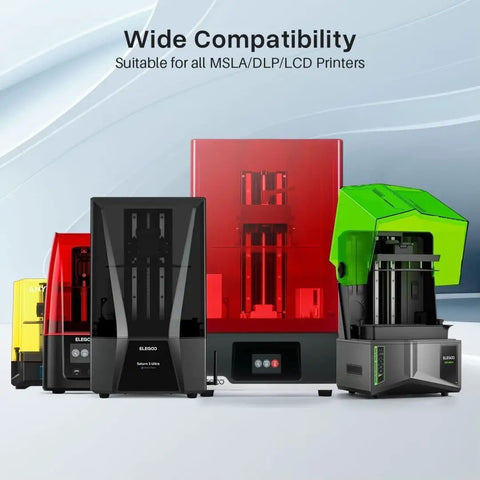 Plant Based 3D Printer Resin With Ultra Low Odor And High Precision 405nm UV Curing For MSLA DLP LCD Printers White 2000g Soybean Based Non BPA Ultra Safe Toughness And Fine Detail For Pro Level Prints compatible with MSLA/DLP/LCD printers