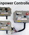 Heavy Duty EV Car Controller For 48V 60V 72V AC Motor Drives with three models and wiring for universal fit.