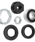 Steering Stem Bearing Seal Holder Nut And Tool Kit For ATV Models Banshee 350 YFZ350 1987 2006 with components displayed