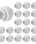 Twenty Pack Three Quarter Inch PVC Union Fittings Socket To Socket Slip Union Connector For Schedule 40 PVC Pipe With EPDM O Ring
