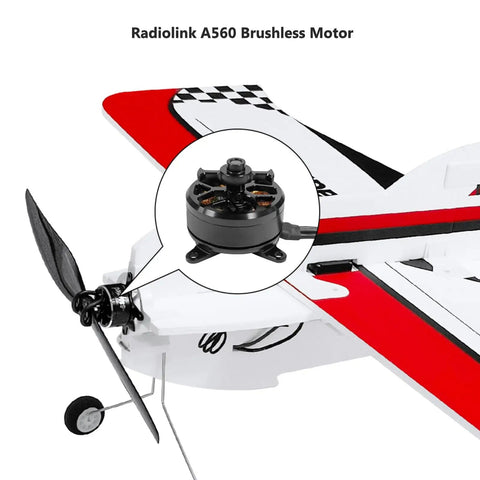 SZ Speed 2204 1600KV Brushless Motor for Indoor and Outdoor Fixed Wing RC Aircraft Replacement A560 detail view