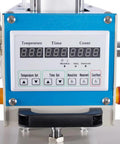 LCD touchscreen control panel for Heavy Duty 16X24 Dual Station Pneumatic Heat Press for T Shirt Sublimation and DTF.