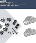 Clamp Jaw Kit For Streamlight TLR Sub 1913 Short Models Replacement Mount For TLR 7 Sub And TLR 8 Sub Flashlights components