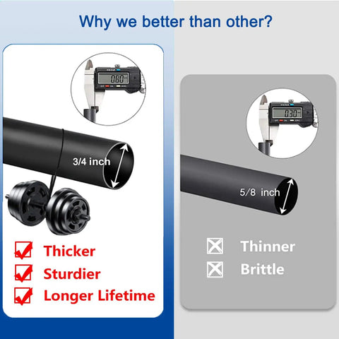Comparison of Heavy Duty Adjustable Curtain Rod Three Quarters Inch Matte Black 48 To 84 Inch No Tools Needed With Modern Finials