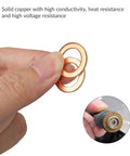 Heavy Duty Flat Copper Washers Kit With Universal O Ring Gasket Set For Auto Repair Including M6 To M14 Sump Plug Oil Seals That Are Heat Resistant And Built To Last Through Every Grease Monkey Session Under The Hood, copper washers and drain plug seal