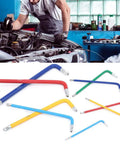 Get Your Grimey Hex Wrench Set Made With Pro CRV Steel That Won't Warp, Rust Or Round Off During Tough Auto And Bike Repairs. This Heavy Duty 9-Piece Metric Key Kit Is Built For Serious Torque And Lasts Way Longer Than Cheaper Sets Out There Today. 9-piece CRV steel hex wrench set in metric sizes, used for auto and bike repairs
