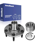 Front Wheel Bearing Hub Assembly Repair Kit Left or Right Replacement for Ford Escape 2001 to 2012 shown with components
