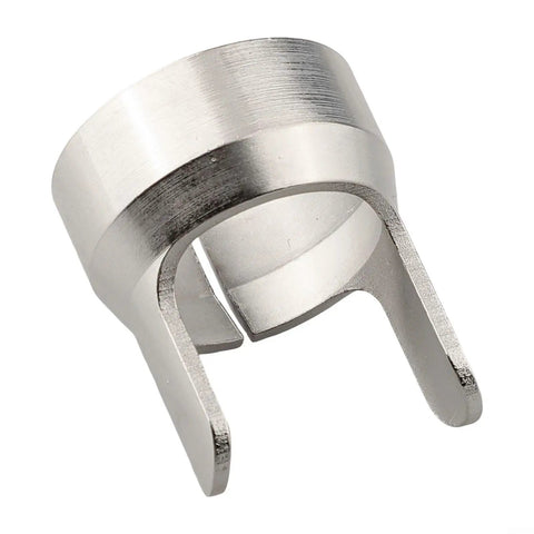 Close-up of large punch from Transfer Center Aligner Punch Set Hardened Steel Pin Tool For Metalworking Hole Alignment 2 Piece Kit