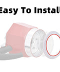 Top Notch Silicone Sealing Gaskets For 1 Cup Moka Express Stovetop Espresso Makers Six Pack Replacement Rings Easy Install