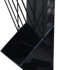 Heavy Duty Metal Combo Hay Feeder For Horses Goats And Sheep, All Steel Construction, wall-mounted with removable hangers