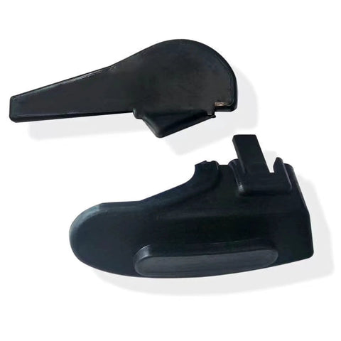 Heavy Duty Tire Changer Plastic Inserts Kit For Duck Head Mounts, Wheel Rim Edge Protector While Demounting With Nylon Fitting Heads