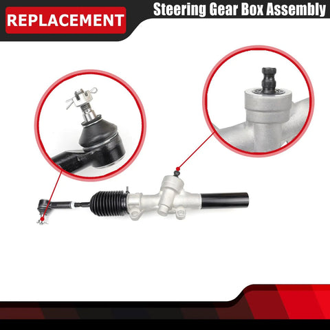 Steering Gear Box Assembly for TXT MPT Golf Cart Fits Gas and Electric 2001 and Up Replaces 70964 G01 close-up details