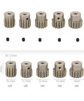 32P 3.175mm Pinion Gear Set 12T 13T 14T 15T 16T with Hex Key for RC Cars Brushed or Brushless Motors