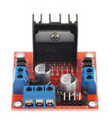 Beefy Stepper Motor Driver Board Module L298N Dual H Bridge DC Motor Controller Arduino Compatible, front view