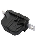 High Voltage Battery Disconnect Pyrofuse Fuse for Tesla Model 3 2017 2022 and Model Y 2020 2022 Replacement 1064689 00 J side view black fuse module with metal connector.
