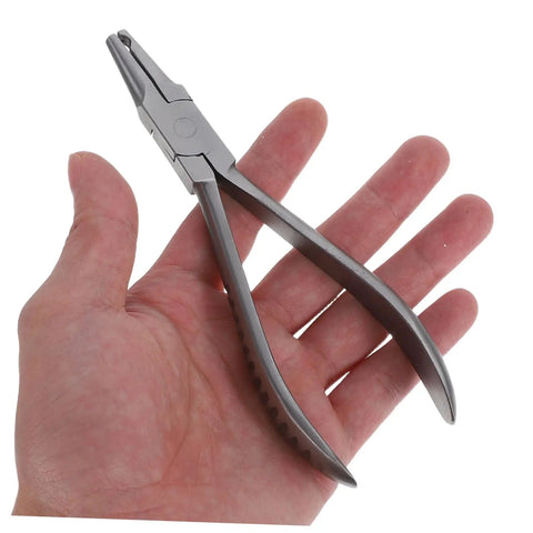 Stainless Steel Eyeglass Repair Pliers Kit With Nose Pad Tool Durable Glasses Maintenance For Quick Repairs Includes Replacement Pliers