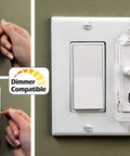 Clear Rocker Style Light Switch Guards 25 Pack For Home And Office Child Safety Covers With Dual Level Security Easy Install Protection