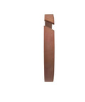 Brown metal hydraulic piston bearing for waterjet cutting machine; long slender part with a small top lug.