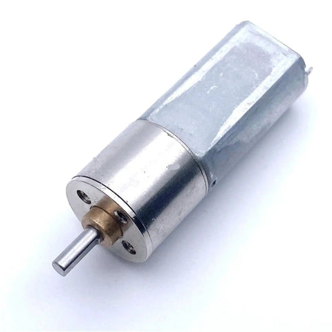 Super Cool 12V DC Gear Motor Tiny Micro Torque Powerhouse For Robot Builds And DIY Projects With Stable Reliable Energy Efficient Performance You Need Today, silver gear motor with compact design.