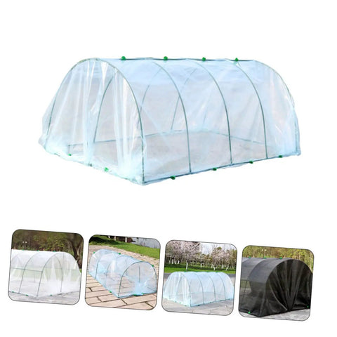 Outdoor Plant Covers for Garden Freeze Protection, Waterproof Greenhouse Shield, Protective Cover and Rain Shelter, Easy Install Plant Shelter with Support Bracket, Garden Accessories for All Weather Protection