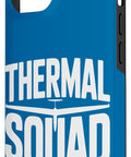 Blue Thermal Squad Glider Pilot iPhone 14 Case For Sailplane Team Thermal Soaring Club Members Durable Protective Cover