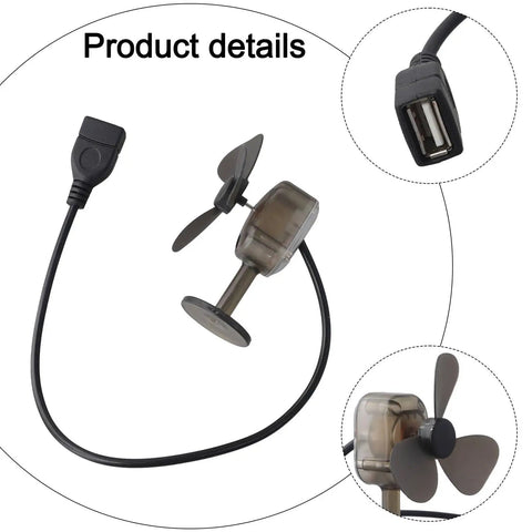Compact 5W Wind Turbine Portable With LED Light For On The Go Power Lightweight Renewable Energy Generator with USB cable