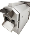 Heavy Duty Commercial Electric Coffee Roaster Machine 27.6 Lbs Capacity with smooth auto belt drive system.