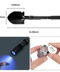 Complete Geology Rock Kit With 28 Oz Rock Hammer And 12 Inch Mason Chisel shown with flashlight, loupe, and rocks.