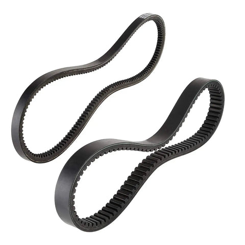 Drive And Starter Belt Kit For EZGO Gas Golf Carts 1994 And Newer, Fits TXT Medalist Workhorse With 295cc Or 350cc Robin Engines