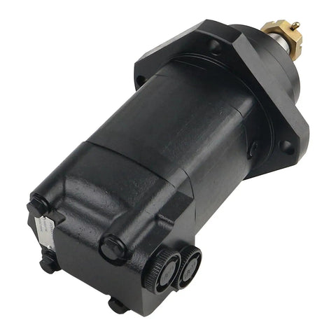Heavy Duty Drop Dead Built Hydraulic Drive Motor For Bobcat Mt52 Mt55 Mt85 Loader Badass Durability 6683005 6686261 showing black steel construction.