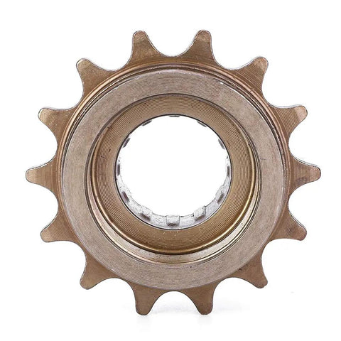 14T Screw On Single Speed Freewheel For Mountain Road And Folding Bikes Beefy One Way Flywheel Sprocket in bronze metal