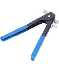 Rivet Nut Gun Kit With Mandrels M3 To M8, 86 Piece Manual Hand Riveter Set With Wrench, blue handles, non-slip grip